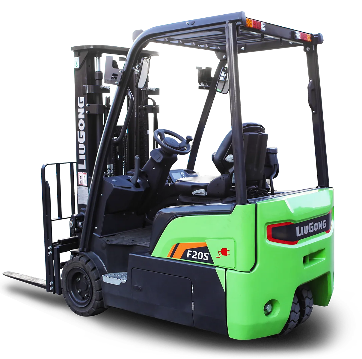 Gaffeltruck 2T 3-hjulet - Batteri